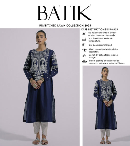 2pc Mix Brands Embroidered Lawn Set